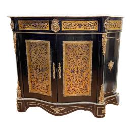 MUEBLE ENTREDÓS BOULLE DE LA PRIMERA MITAD DE SIGLO XX