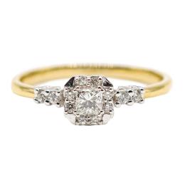 ANILLO CON BRILLANTES