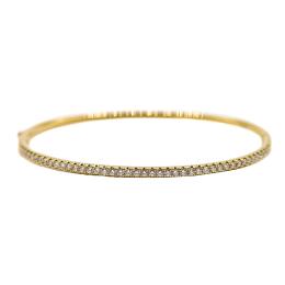 PULSERA ESCLAVA CON BRILLANTES