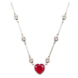 GARGANTILLA CORAZÓN CON CIRCONITAS