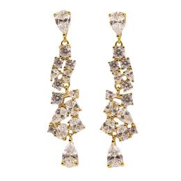 PENDIENTES LARGOS CON CIRCONITAS