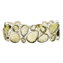PULSERA CON CUARZO LIMÓN