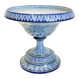 COPA DE PORCELANA ITALIANA. PRIMER TERCIO DEL SIGLO XX