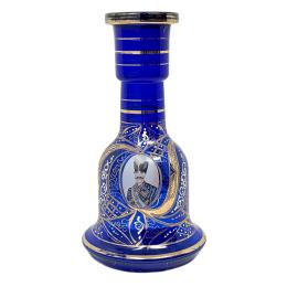 JARRÓN EN CRISTAL MOSER DE LOS AÑOS 40/50