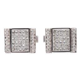 GEMELOS CON DIAMANTES TALLA PRINCESA