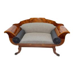 SOFÁ BIEDERMEIER DEL SEGUNDO CUARTO DEL S.XIX