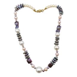 COLLAR DE PERLAS VARIADAS
