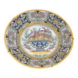 PLATO DE CERÁMICA HOLANDESA DE DELF CIRCA 1900