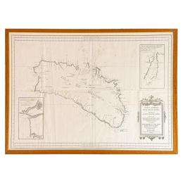 CARTA ESFÉRICA DEL LA ISLA DE MENORCA Y SUS ADYACENTES 1786