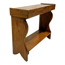 PEQUEÑA ESTANTERÍA RÚSTICA DEL PRIMER CUARTO DE SIGLO XX
