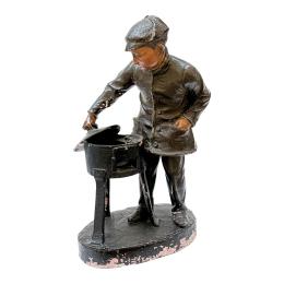 FIGURA TERRACOTA DE LA PRIMERA MITAD DEL S.XX