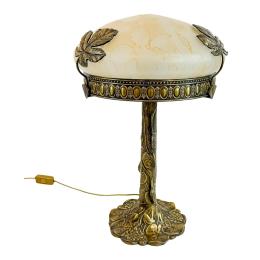 LÁMPARA DE SOBREMESA ESTILO ART NOUVEAU ÚLTIMO CUARTO S.XX