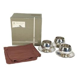 TRES SALSERAS EN PLATA DEL ÚLTIMO TERCIO S.XX