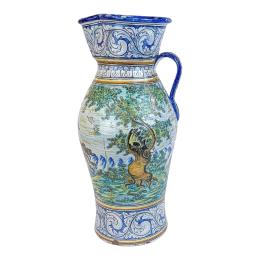 GRAN JARRA DE CERÁMICA DE TALAVERA DE MEDIADOS DE SIGLO XX