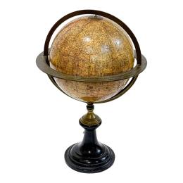 GLOBO TERRAQUEO DEL ÚLTIMO CUARTO DE SIGLO XIX
