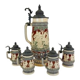 JARRAS Y TANKARDS ALEMANAS DEL PRIMER TERCIO S. XX