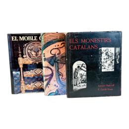 TRES LIBROS DE ARTE CATALÁN
