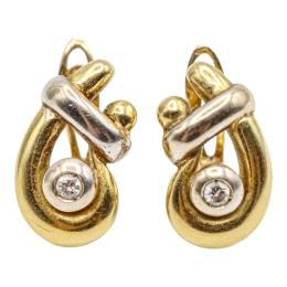 PENDIENTES CON BRILLANTES
