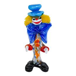 PAYASO DE CRISTAL MURANO DEL ÚLTIMO CUARTO DE SIGLO XX