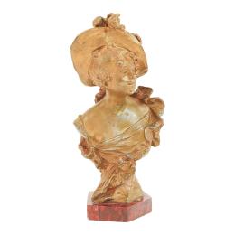 BUSTO DE DAMA DE PRINCIPIOS DEL S.XX