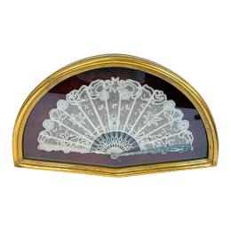 ABANICO ART NOUVEAU DE PRINCIPIOS DEL S.XX