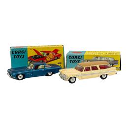 DOS COCHES GORGI TOYS DE MEDIADOS S.XX