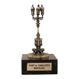 FONT DE CANALETES DE PLATA DEL ÚLTIMO TERCIO DE S. XX