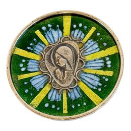 MEDALLÓN RELIGIOSO DEL ÚLITMO TERCIO DEL S.XX