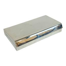 CAJA CIGARRERA EN PLATA DEL ÚLTIMO CUARTO DEL S.XX