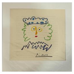 LITOGRAFIA DE PABLO PICASSO