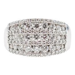 ANILLO ANCHO CON BRILLANTES