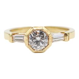 ANILLO SOLITARIO CON BRILLANTE