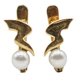 PENDIENTES CON PERLA PARA NIÑA