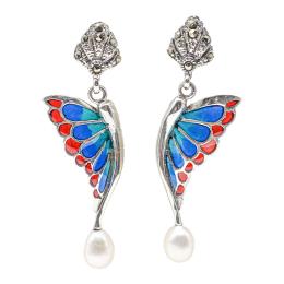 PENDIENTES LARGOS CON ESMALTES