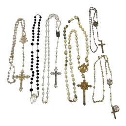 SEIS ROSARIOS DE FINALES DEL SIGLO XIX-XX