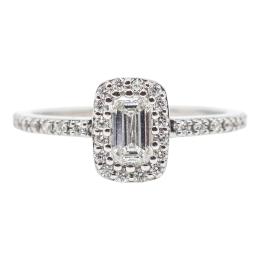 ANILLO ROSETÓN CON DIAMANTES