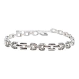 PULSERA DE PLATA CON CIRCONITAS
