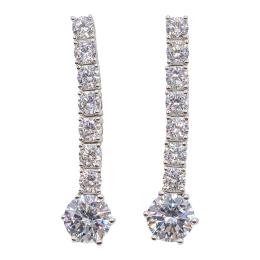 PENDIENTES LARGOS CON CIRCONITAS