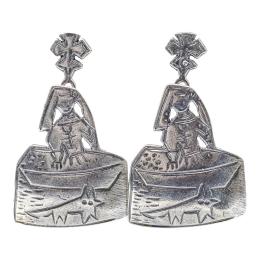 PENDIENTES CON MENINAS