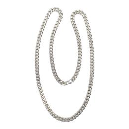 CADENA BARBADA DE PLATA