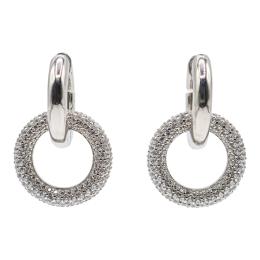 PENDIENTES ARGOLLAS CON CIRCONITAS