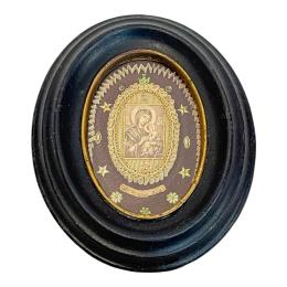 RELICARIO ENMARCADO DEL S.XIX