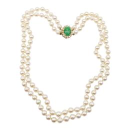 COLLAR DOBLE DE PERLAS