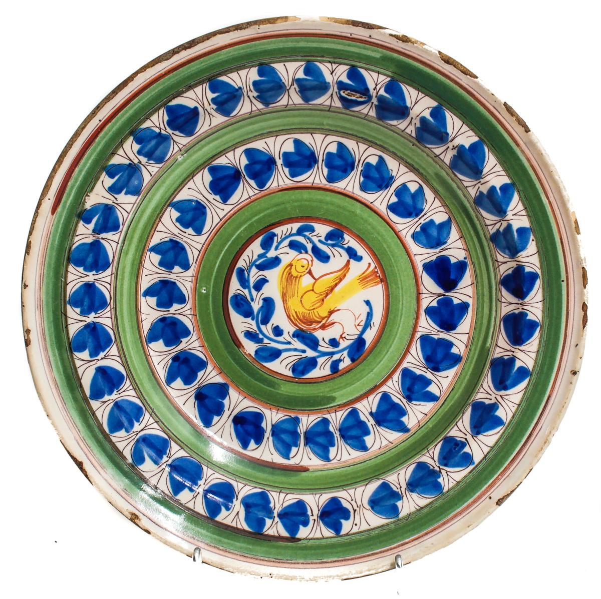 PLATO EN CERÁMICA VALENCIANA