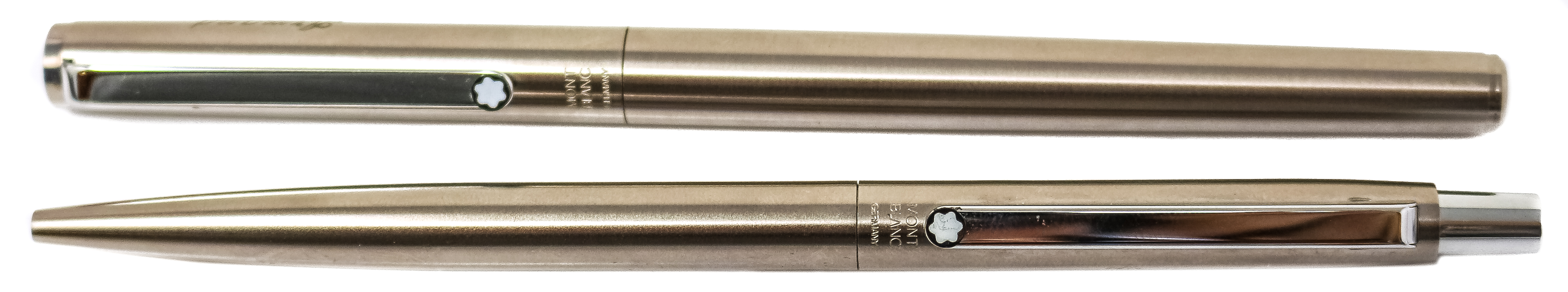 PLUMA ESTILOGRÁFICA Y BOLÍGRAFO "MONTBLANC"