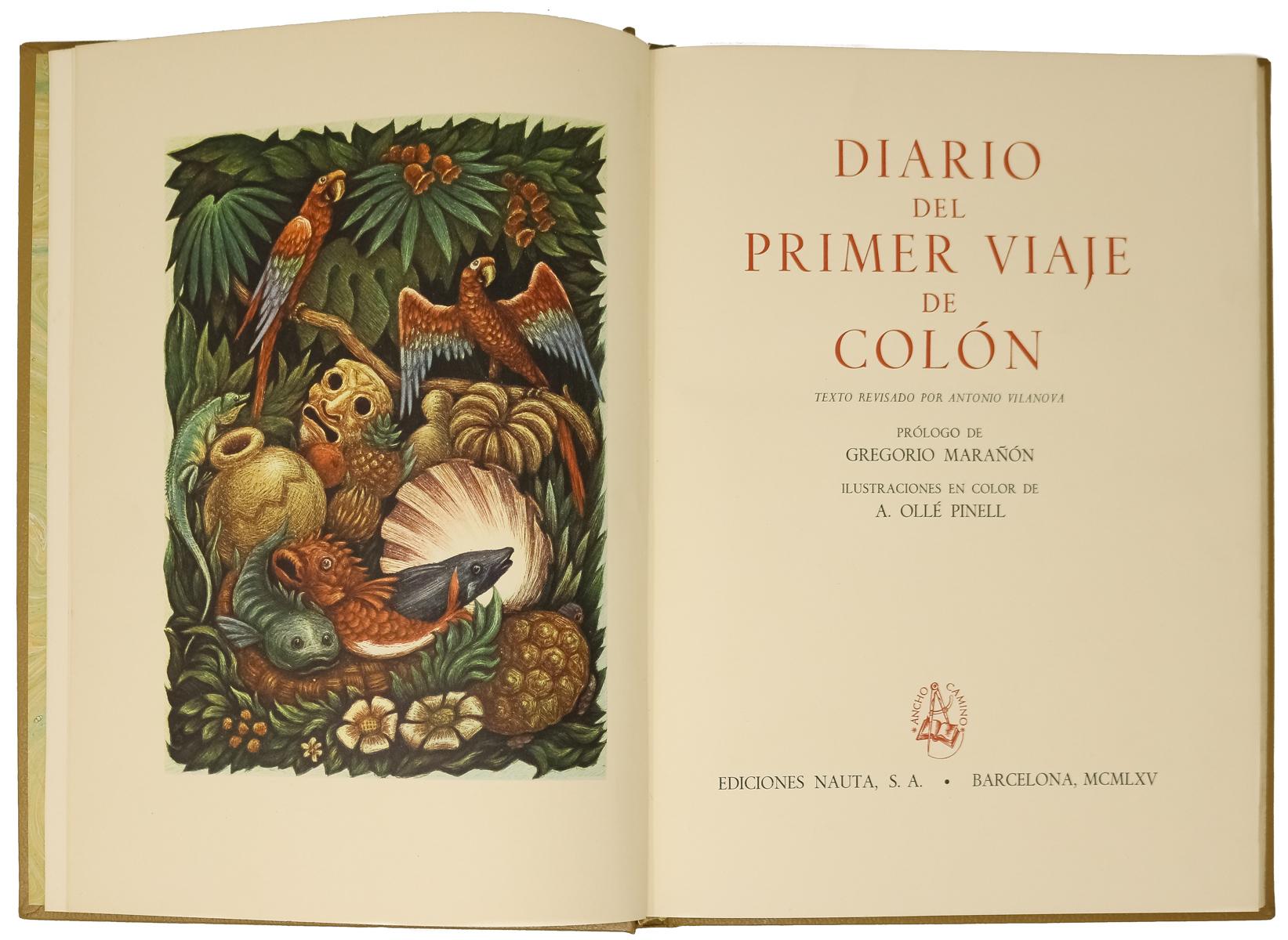 "DIARIO DEL PRIMER VIAJE DE COLÓN"
