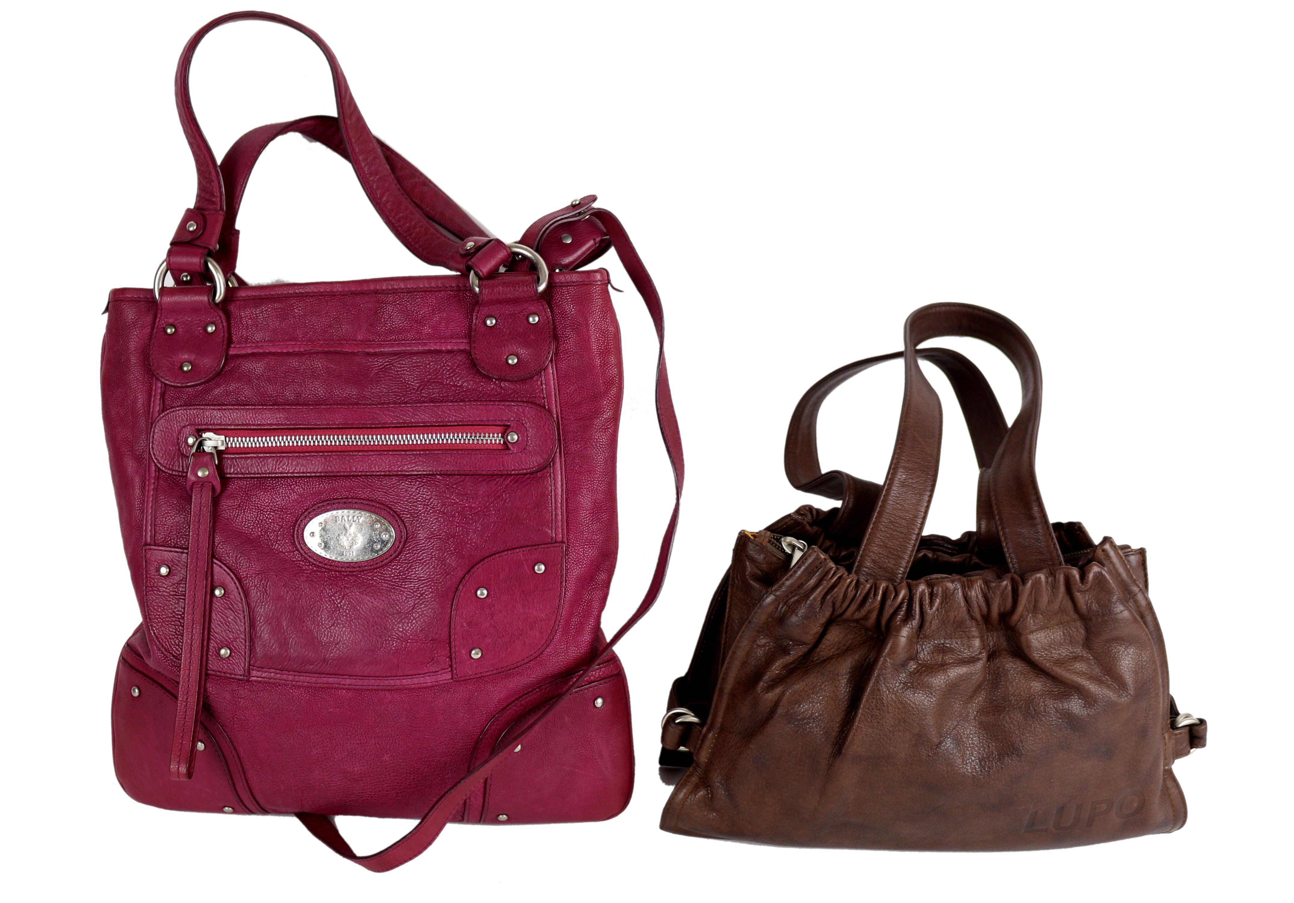BOLSO "LUPO" Y BOLSO "BALLY"