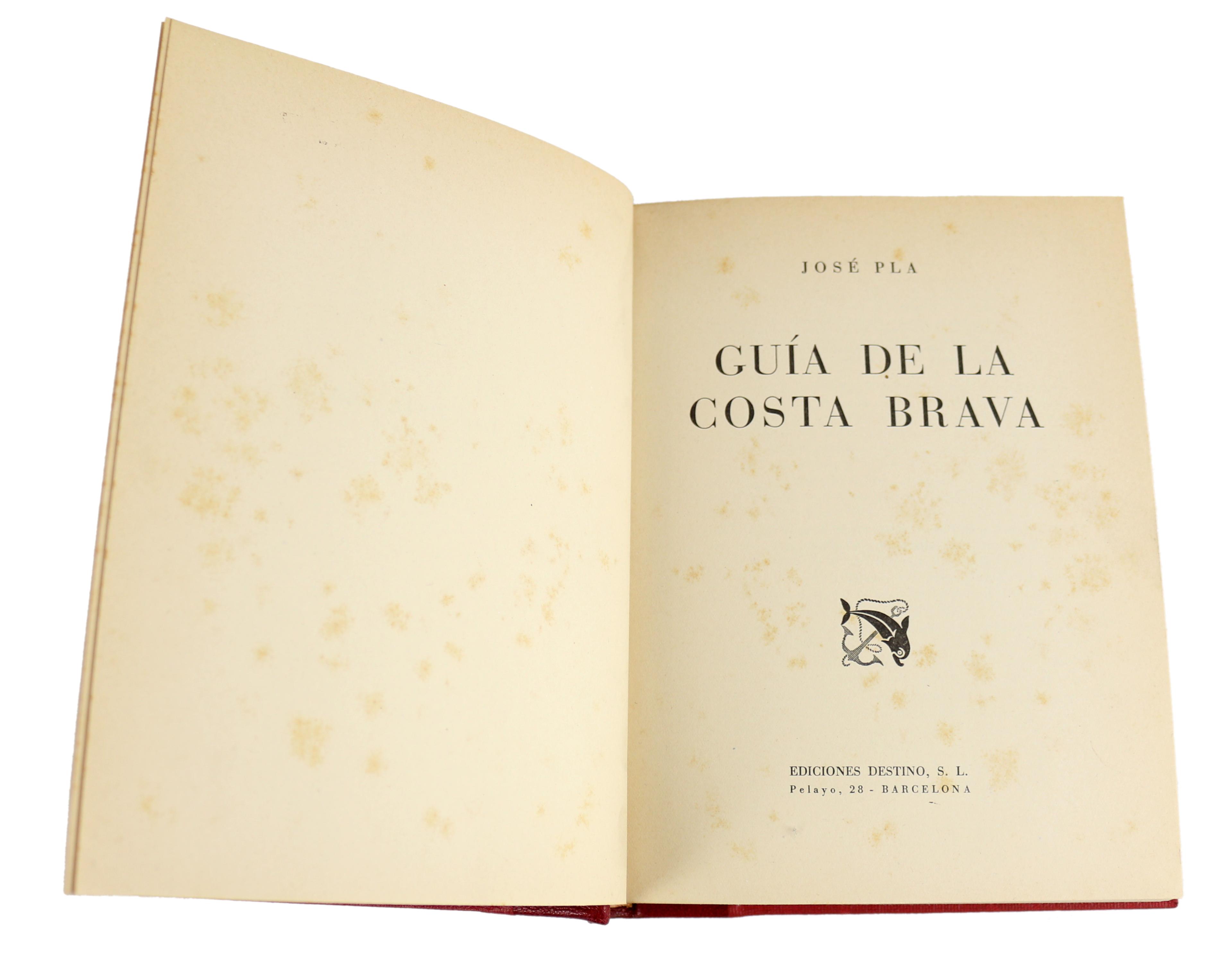 "GUIA DE LA COSTA BRAVA"