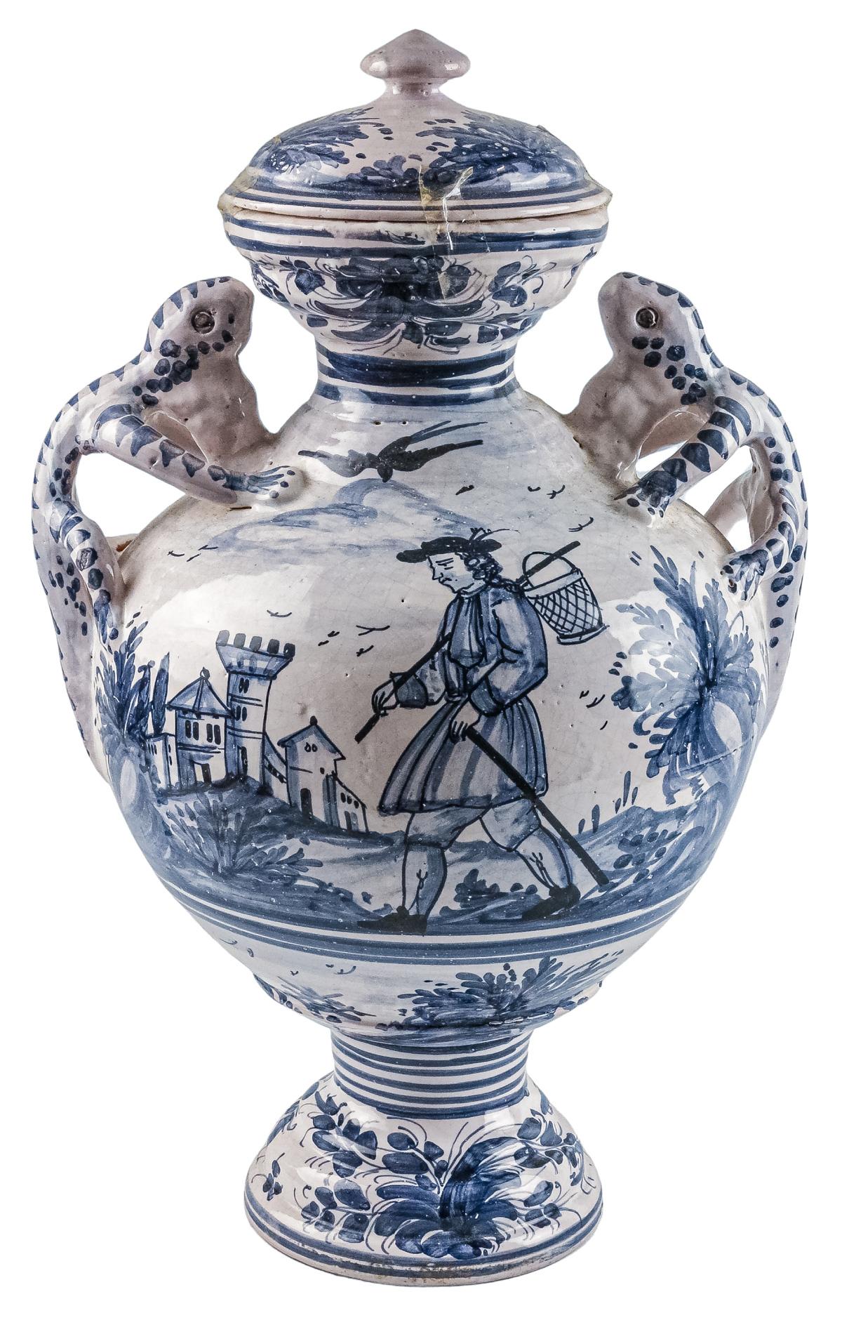 AGUAMIL EN CERÁMICA DE TALAVERA DE LA SEGUNDA MITAD S.XX