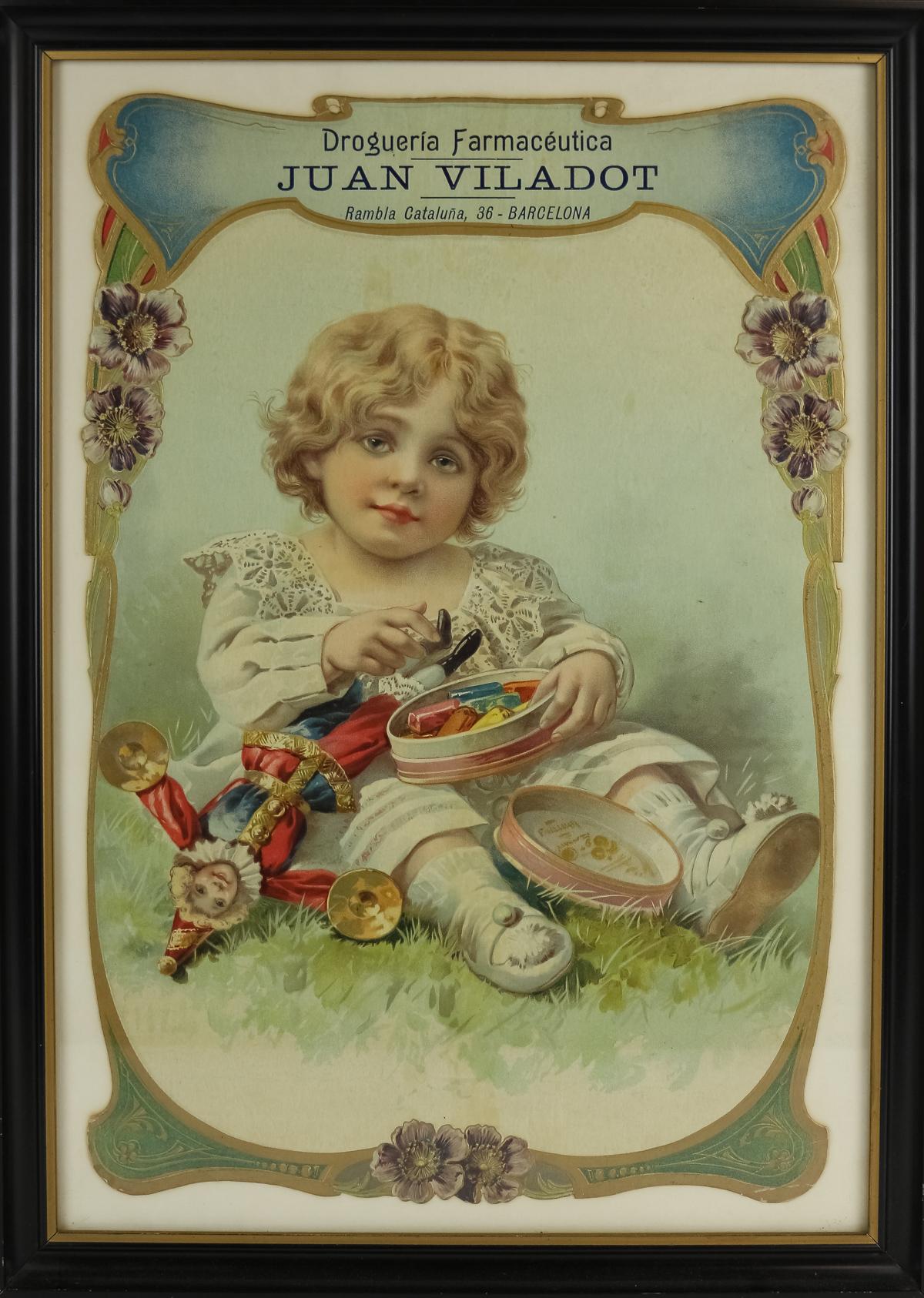 CARTEL PUBLICITARIO DEL PRIMER CUARTO DE SIGLO XX